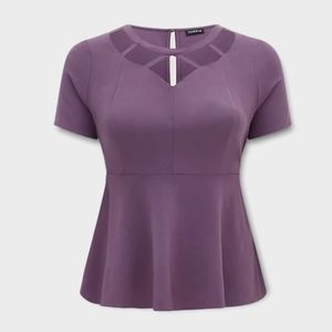 Torrid Peplum Top